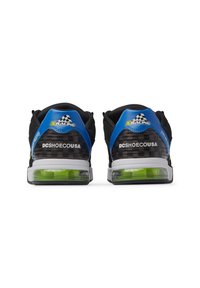 DC Shoes Tenisice - black blue white combo