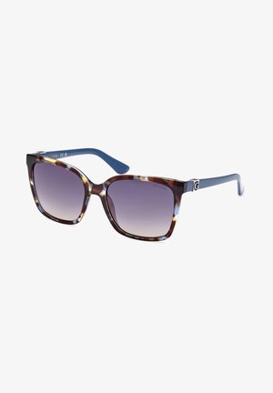 Guess QUADRATISCHE FORM - Zonnebril - blu