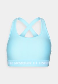 CROSSBACK MID  - Sutien sport cu susținere medie - stream/white