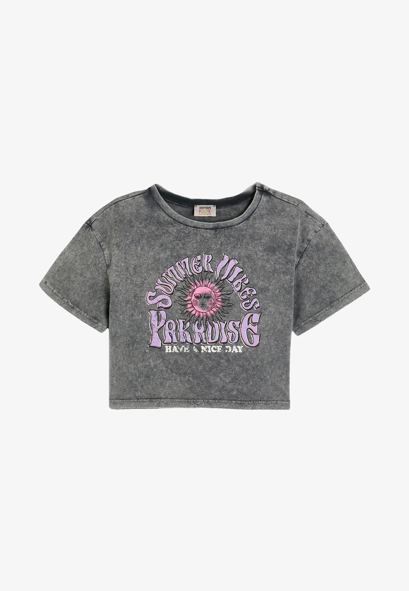 Koton T-shirt con stampa - dark green