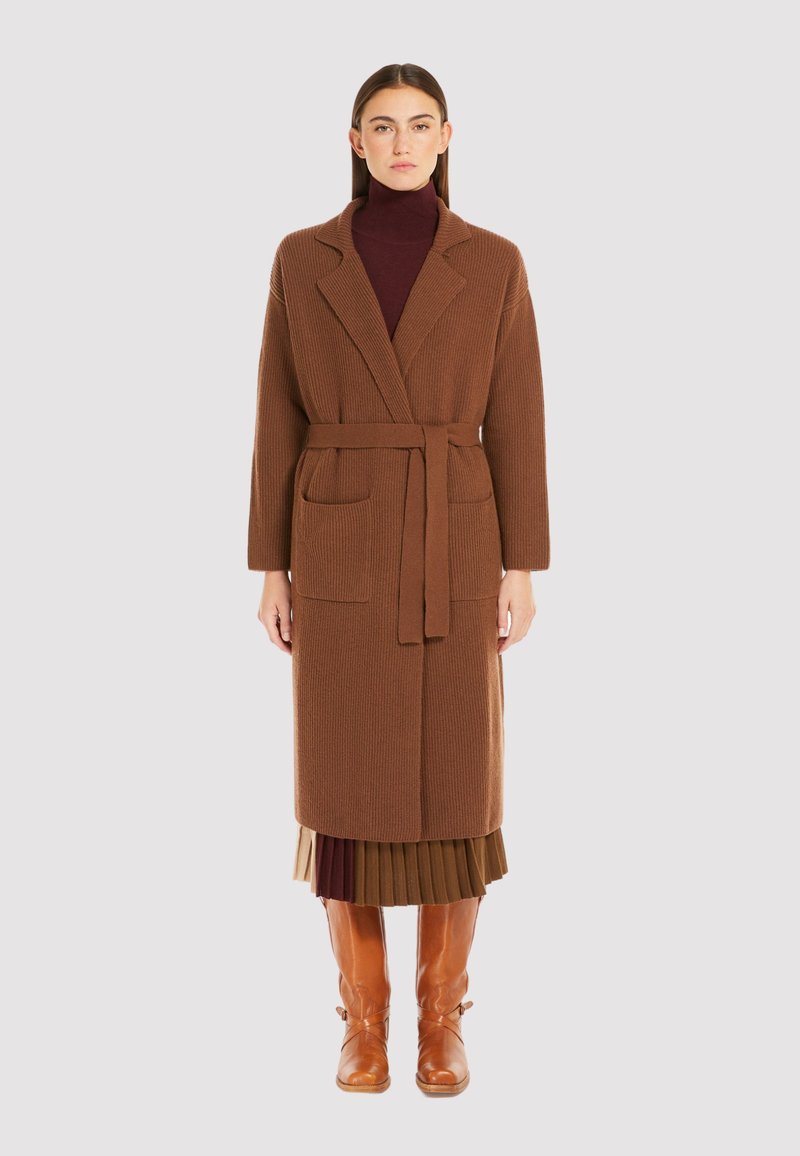 WEEKEND MaxMara KABUL - Chaqueta de punto - cuoio