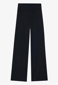 HIGH RISE WIDE LEG YOGA PANTS - Leggings - black