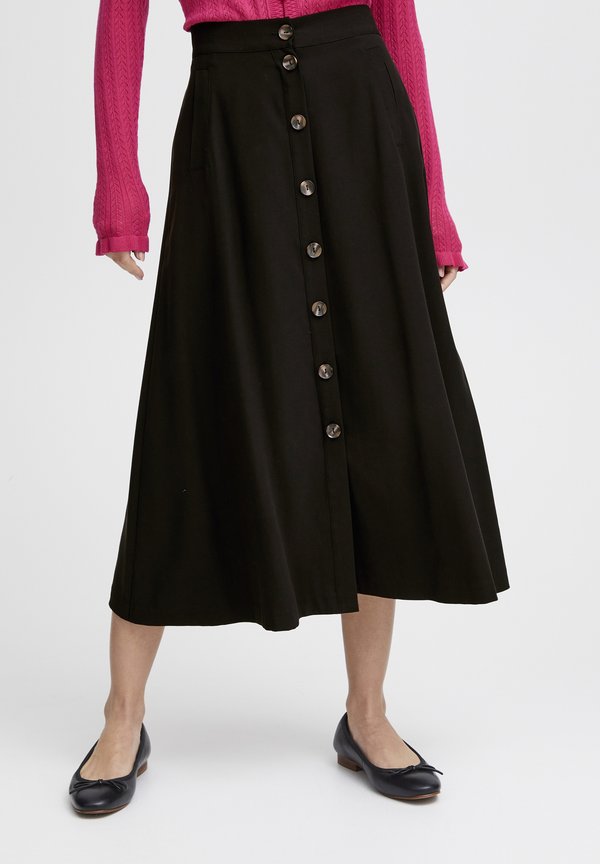 IRLEONO - A-line skirt - meteorite