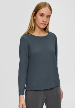 s.Oliver JACQUARD - Strickpullover - olivgrün
