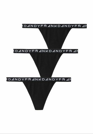 3-PACK PERFECT - String - black