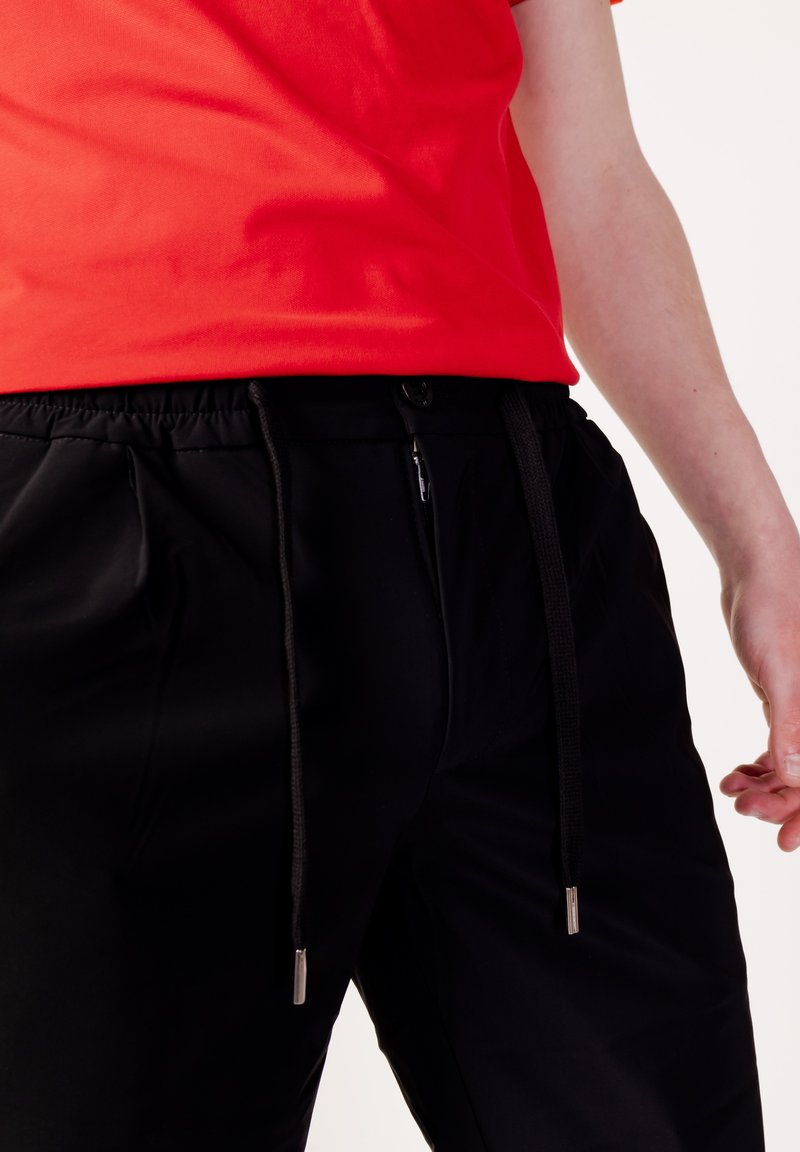 Suns LUX LACCI - Pantalones - black/negro -