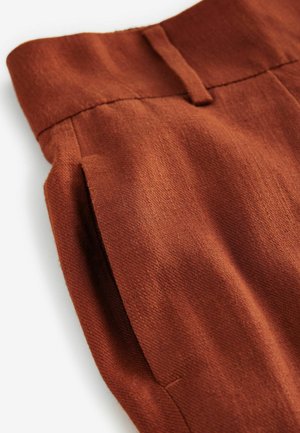 Next PETITE FIT ELASTIC BACK WIDE  - Kalhoty - rust brown