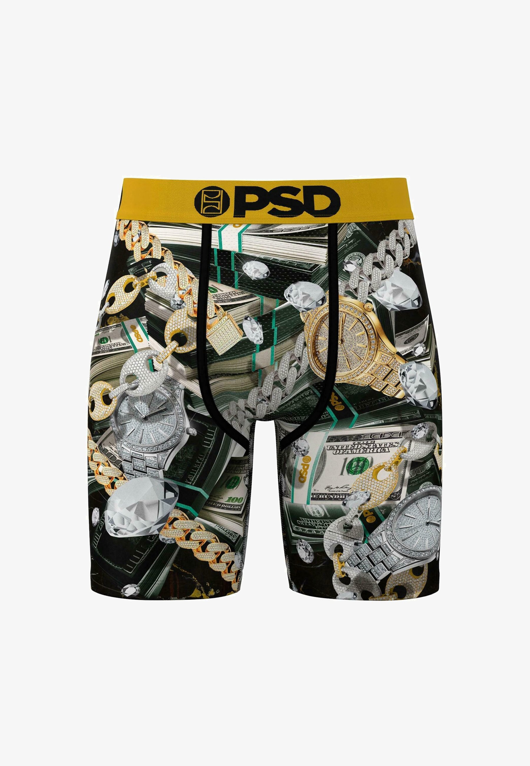 PSD Boxer da uomo Wf Luxe Lite di media lunghezza, multicolore, L PSD Boxer da uomo Wf Luxe Lite di media lunghezza, multicolore, L