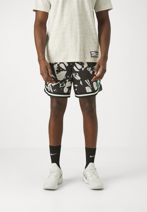 DNA AOP 6IN SHORT - Träningsshorts - black/white/stadium green