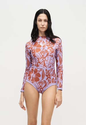 Roxy, GO GIRL SURF ONESIE - Бански костюм - lilac/ochre