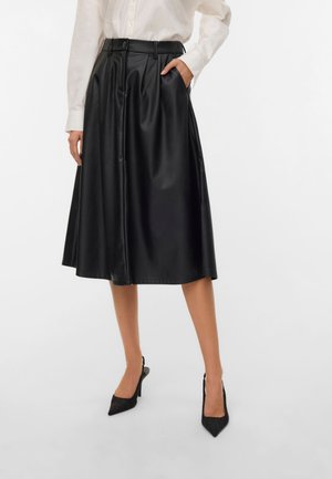 VMALVA HOHE TAILLE  - Suknja A kroja - black