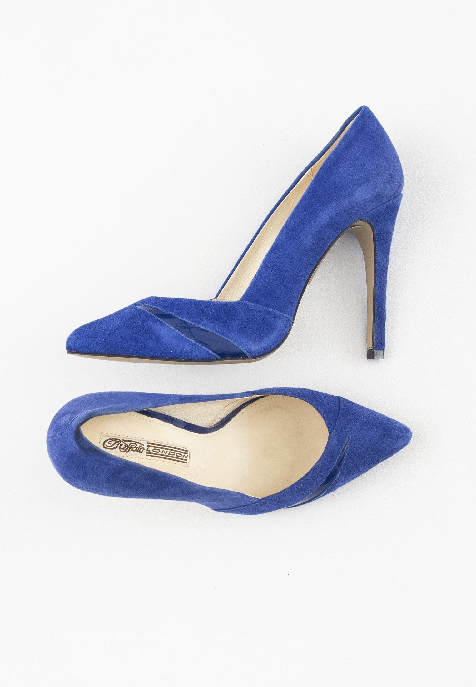 Buffalo Klassieke pumps - blue/Blauw - Zalando.nl