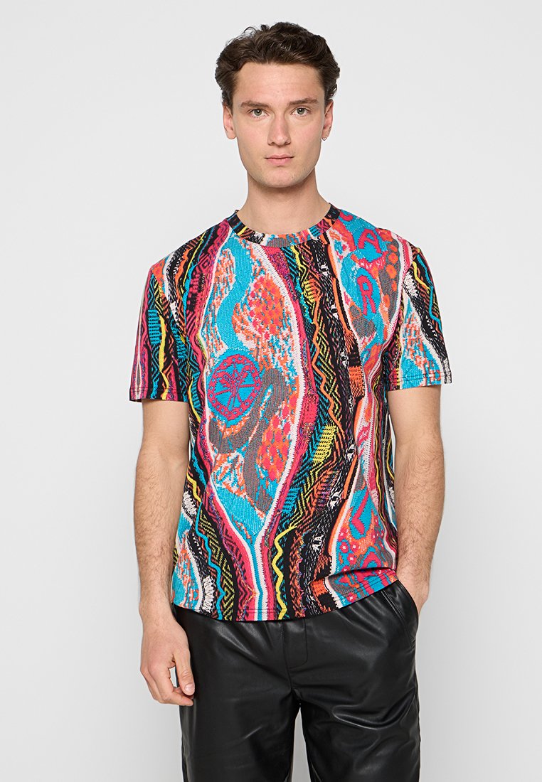 carlo colucci T-shirt print meerkleurig