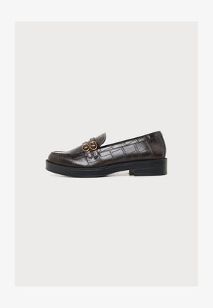 Tamaris, Slip-ons - mocca croco
