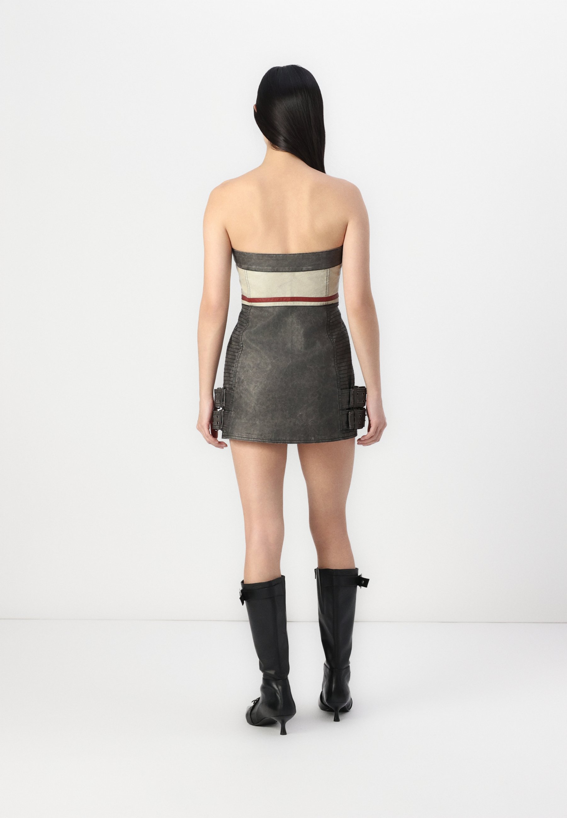 Jaded London XIVA MOTOCROSS DRESS - Day dress - multi/multi