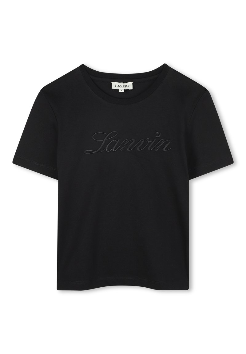 LANVIN T-shirt print zwart