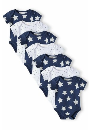 7 PACK - Nattdräkt - dark blue white