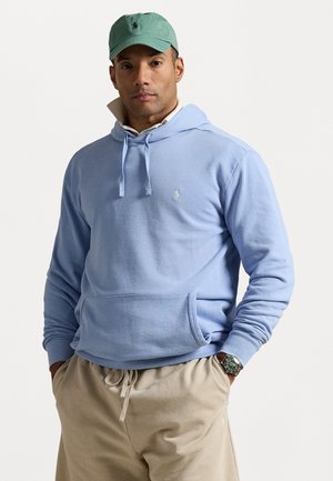 Polo Ralph Lauren Big & Tall LOOPBACK FLEECE HOODIE - Felpa - light blue