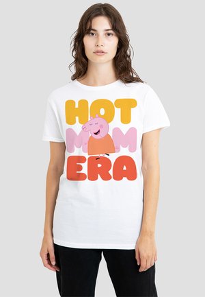 Print T-shirt - white