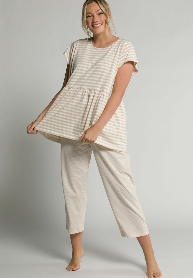 Damen Nachthemden | Ulla Popken Nachtwäsche Hose natur/beige - VT76979 Damen Nachthemden | Ulla Popken Nachtwäsche Hose natur/beige - VT76979