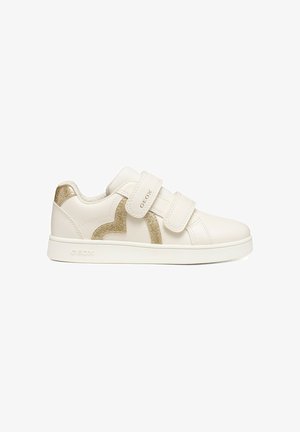 Geox, J ECLYPER GIRL - Chaussures premiers pas - light ivory gold-coloured