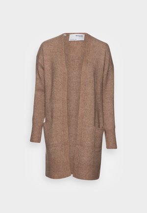Selected Femme Kardigan - camel