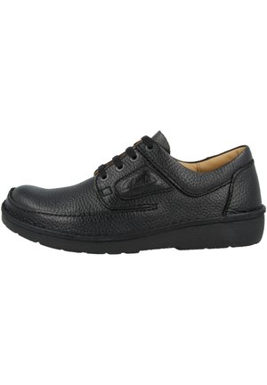 NATURE II - Casual lace-ups - black grained leather (26142039)