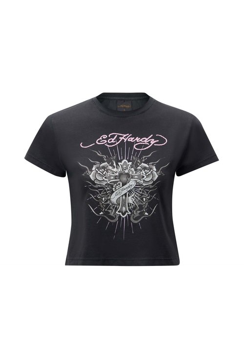 Ed Hardy BLOOMING - Jeans Relaxed Fit - blue/blå - Zalando.dk