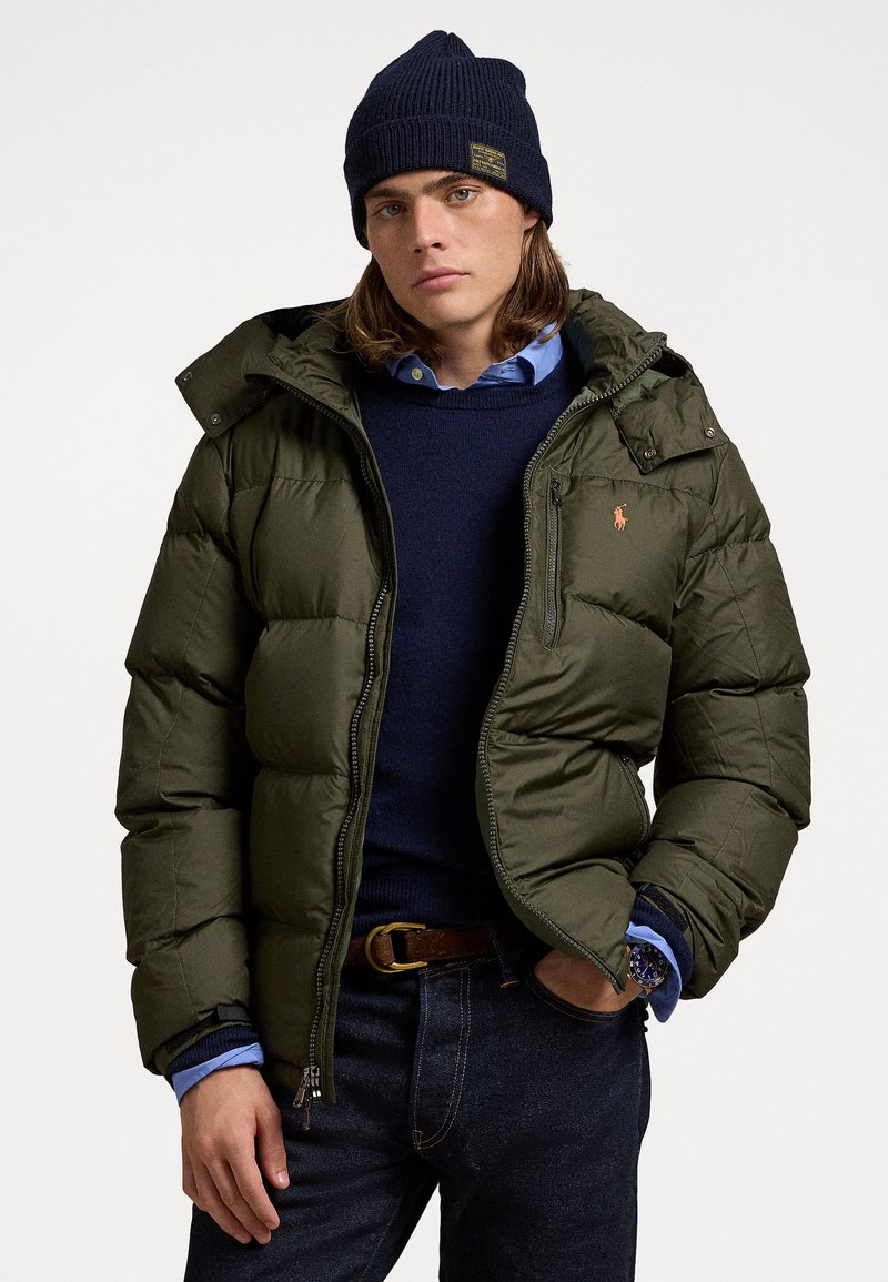 Polo Ralph Lauren THE GORHAM DOWN JACKET - Jakna ispunjena paperjem - company olive