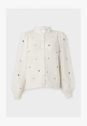 VILA, VIFLORA O NECK CARDIGAN - Ζακέτα - birch