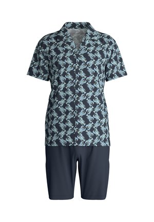 Calida, IMPRINT KURZ SET - Pyjama - dark sapphire