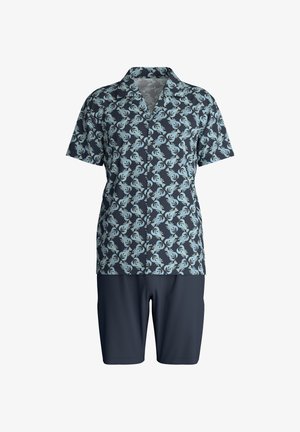 Calida, IMPRINT KURZ SET - Pyjama - dark sapphire