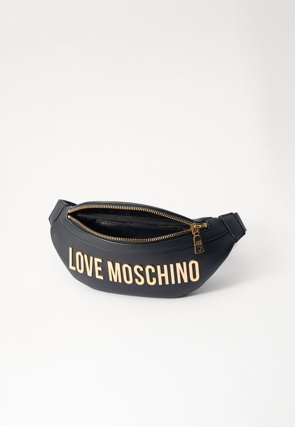LAMINATED BOLD LOVE - Bum bag - nero2