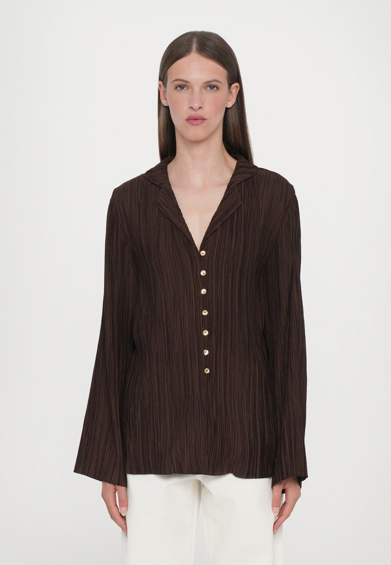 Cult Gaia - ALYONA - Blusa - brown, Ampliar