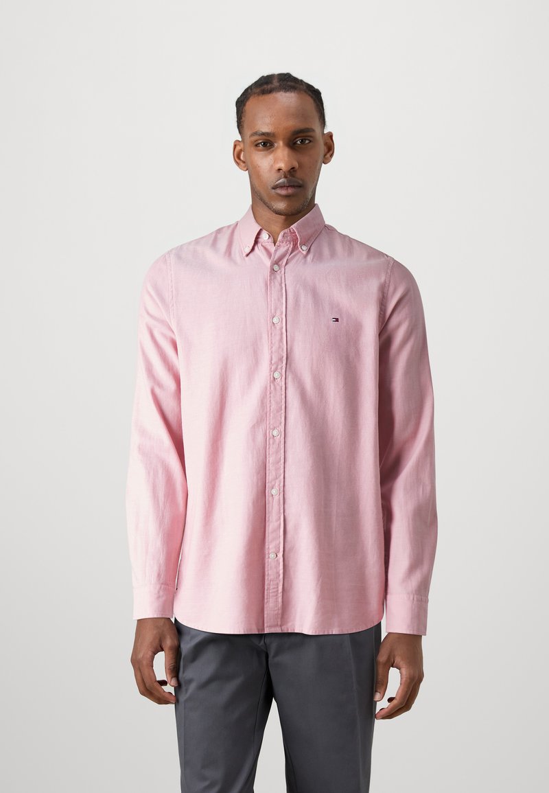 Tommy Hilfiger FLEX DOBBY - Srajca - teaberry blossom