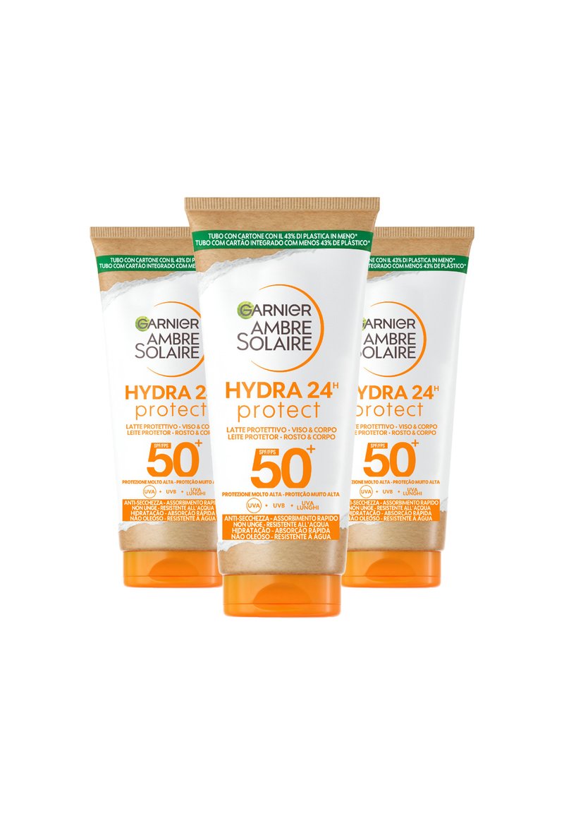 Garnier - AMBRE SOLAIRE MINI SPF50+ 50ML - 3 PACK - Crema solare, Ingrandire