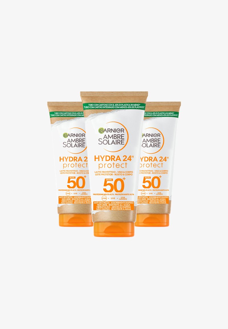 Garnier - AMBRE SOLAIRE MINI SPF50+ 50ML - 3 PACK - Crema solare, Ingrandire