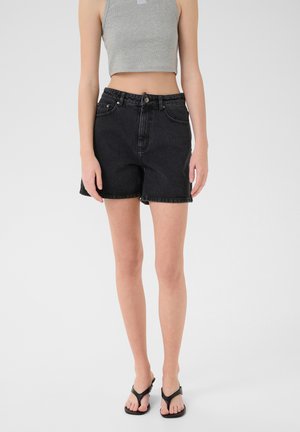 DENA HW - Kratke hlače od trapera - washed black