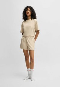 HUGO SHUFFLE - Pyjamahousut/-shortsit - light beige