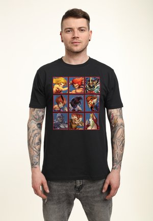 THUNDERCATS SQUARES - T-shirt print - black