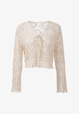 IZIA, IZIA CARDIGAN - Gilet - beige