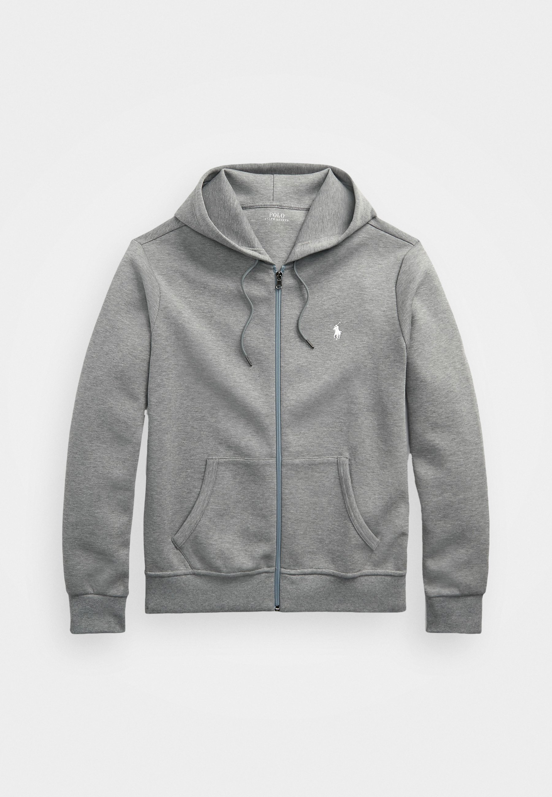 Polo Ralph Lauren FULL ZIP HOODIE Zip-up sweatshirt steel