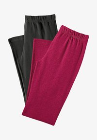 Geselecteerd, schwarz + himbeere