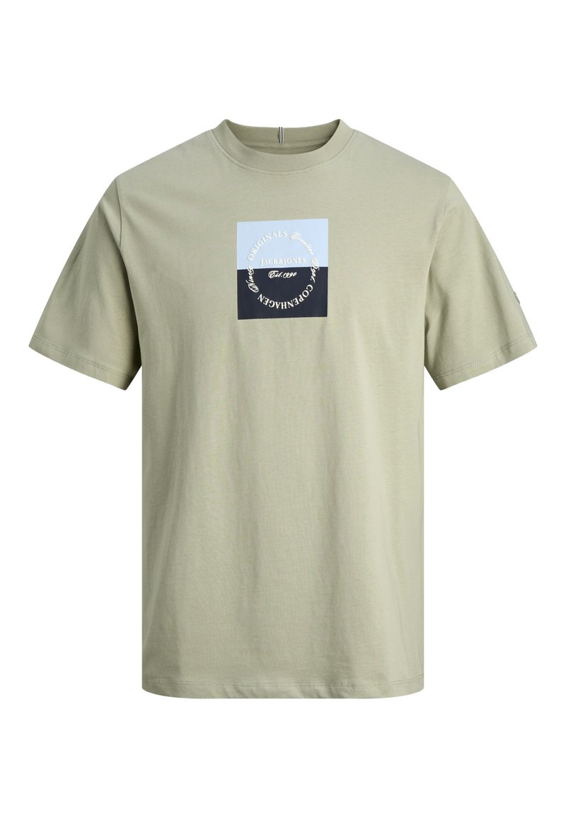 jack & jones T-shirt print lichtgroen