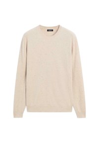 CREW NECK LONG SLEEVE - Pullover - beige