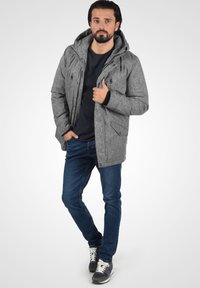 INDICODE JEANS Winterjas - light grey mix