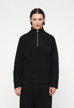 JORIBIZA HALF ZIP - Polárpulóver - black