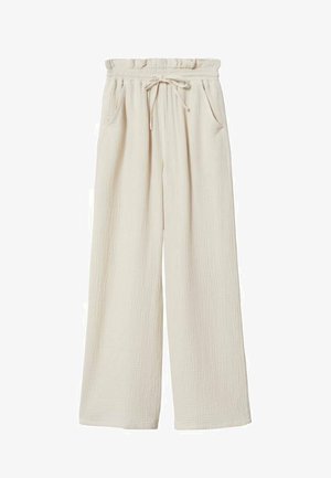 Trousers - ecru