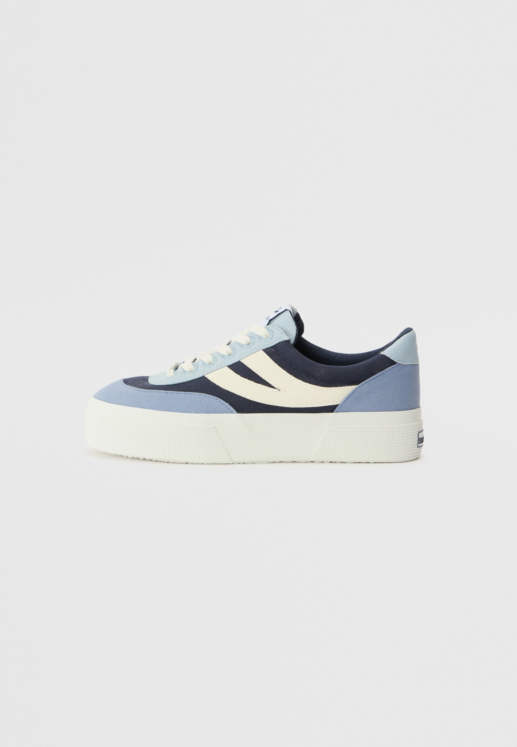 Superga 3740 PLATFORM BLOCKS LEGGERA - Trainers - grey celeste/md 