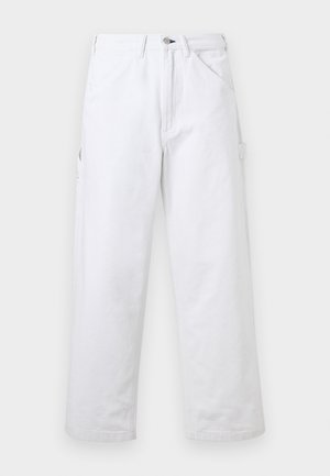 WOVEN PANTS - Παντελόνι - ceramic